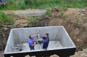 Montaż szamba betonowego w okolicach Poznania