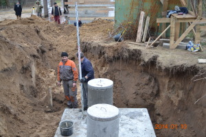 osadzanie szamba betonowego toruń