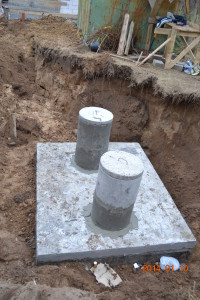 szamba betonowe płońsk podczas montażu