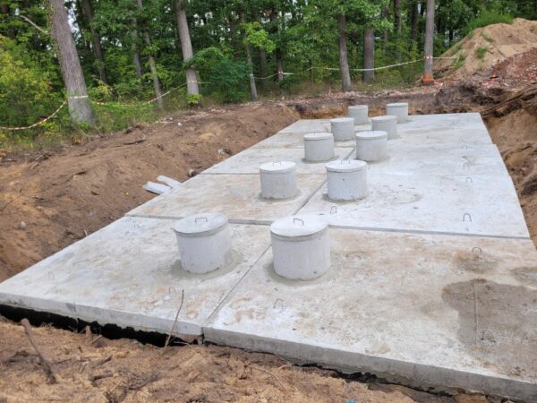 zbiornik betonowy na deszczówkę